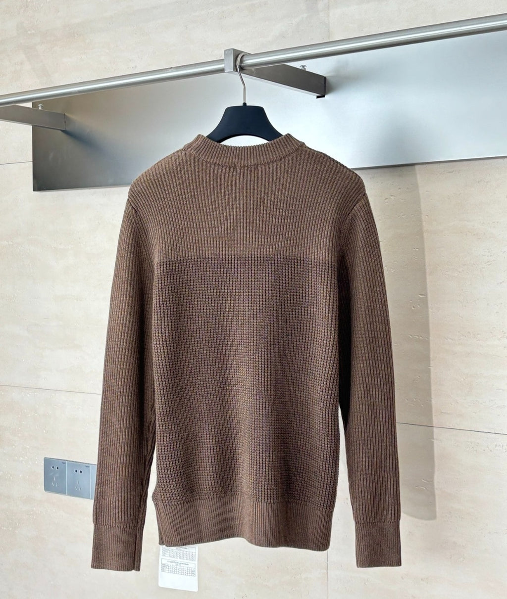 Pulls MONCLER bleu & marron