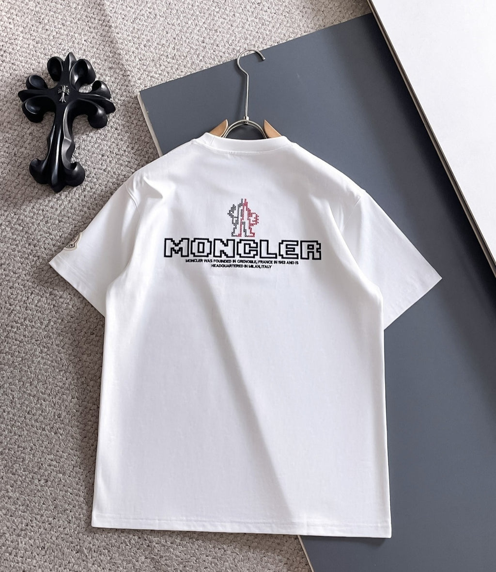 Tee-shirt MONCLER blanc & noir