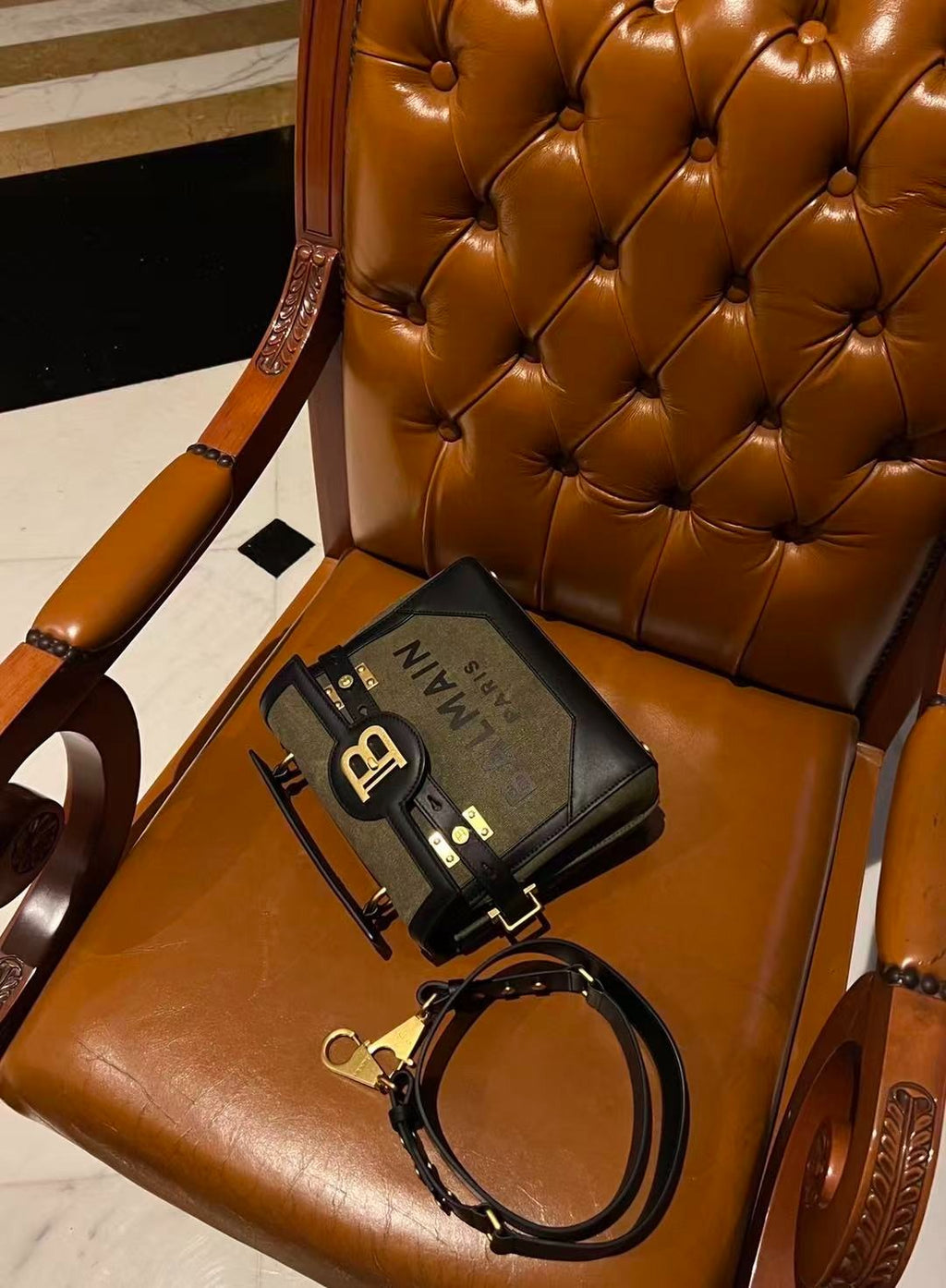 Mini sac à main BALMAIN