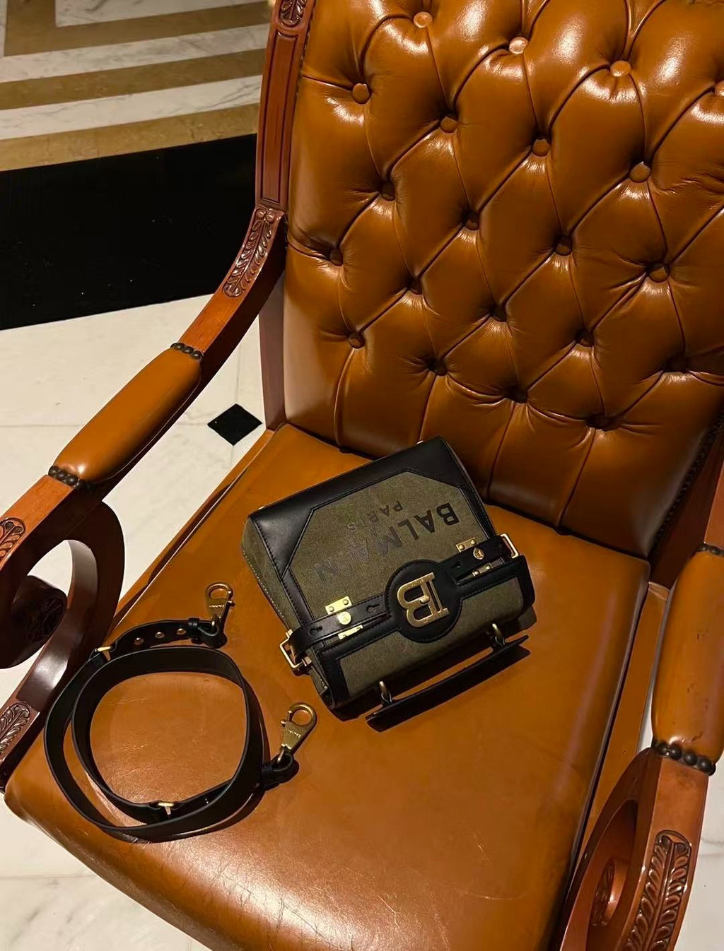 Mini sac à main BALMAIN